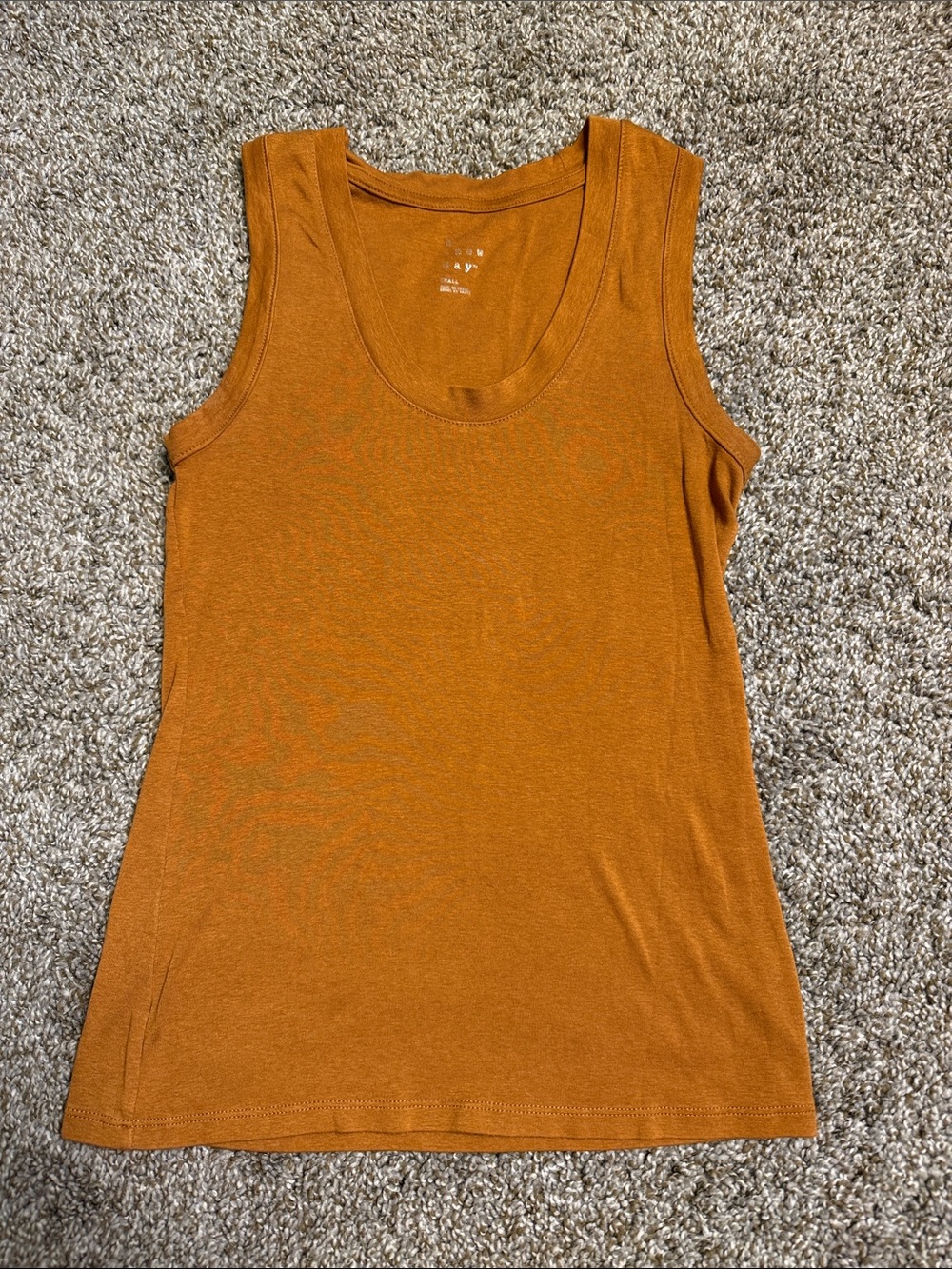 a new day Women’s Crew Neck Tank Top in Amber Brown